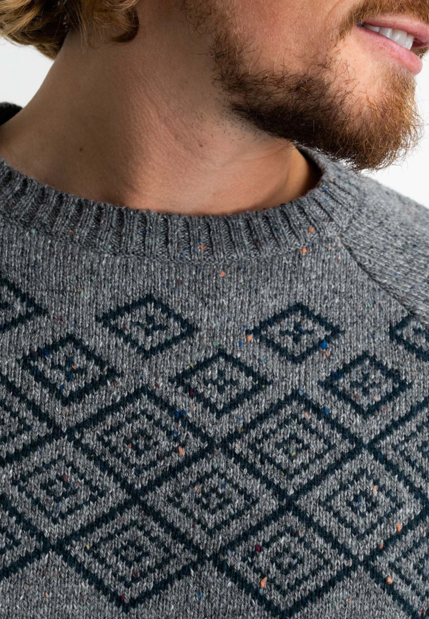 Petrol Industries Pullover - Jersey De Punto - Light Slate Melee - Imagen 4