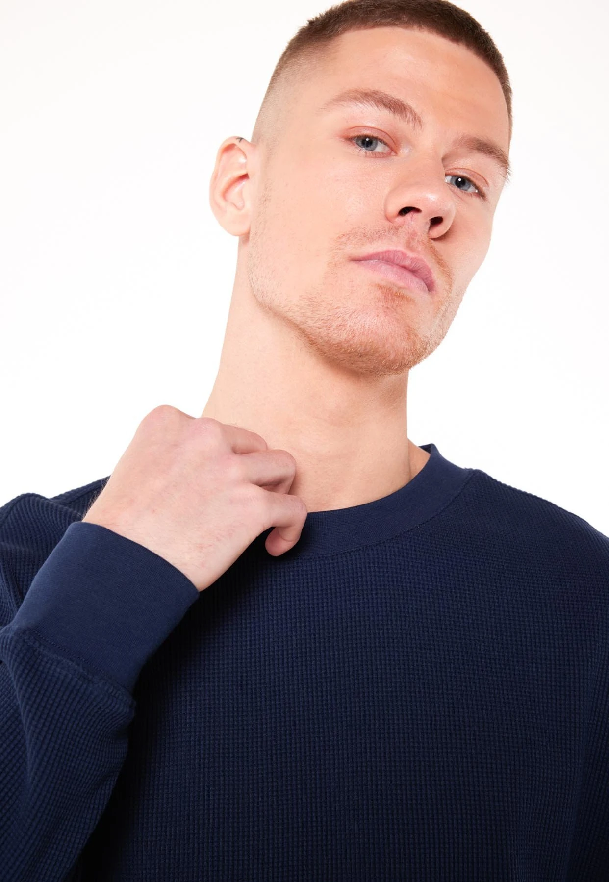 Lonan - Jersey De Punto - Dark Blue - Imagen 3