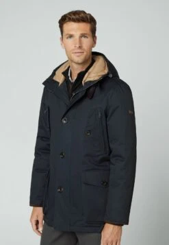 Hackett London Arctic - Abrigo De Invierno - Deep Forest