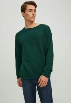 Jack & Jones JjehillCrew Neck Noos - Jersey De Punto - Pine Grove