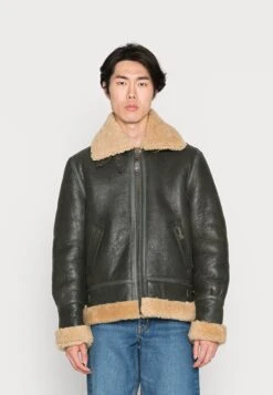 Schott Chaqueta De Invierno - Kaki/Beige