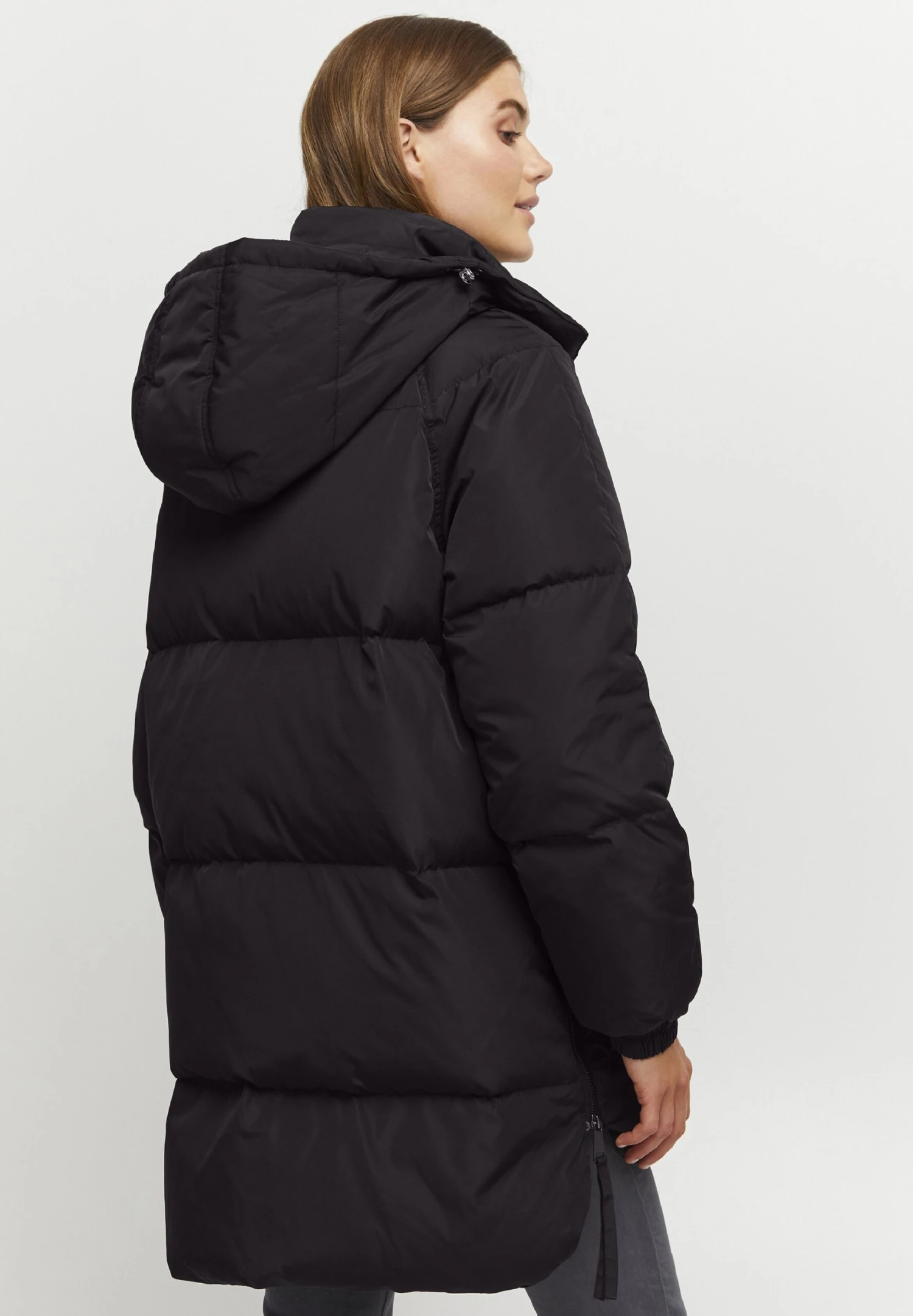 B.young Bycristel - Abrigo De Plumas - Black - Imagen 3