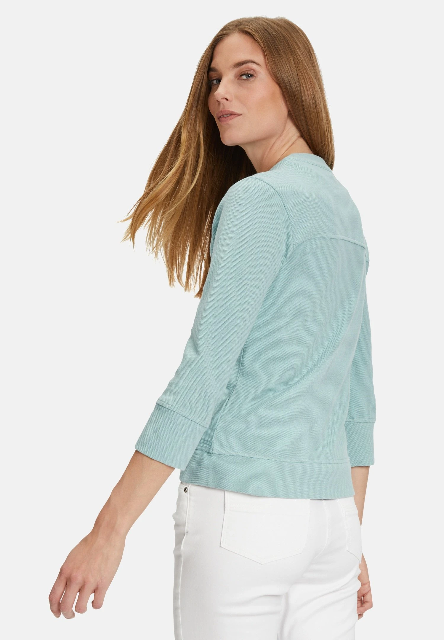Betty Barclay Shirt Mit Reissverschluss - Chaqueta Fina - Aquifer - Imagen 3