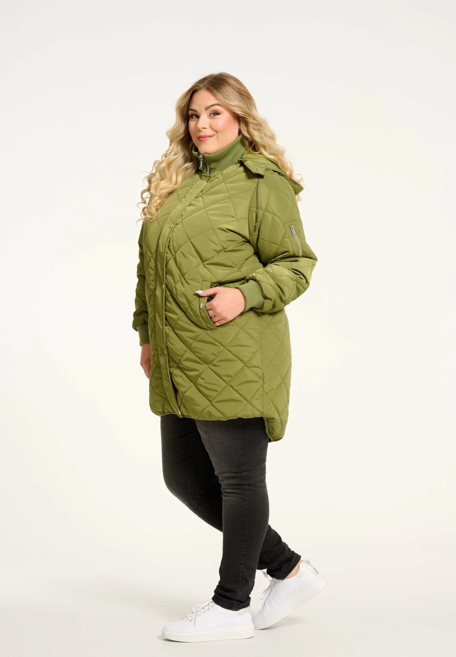 Isabel - Abrigo De Invierno - Spagnum Green - Imagen 5