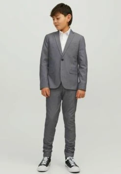 Jack & Jones Junior Jprsolar- Americana - Light Grey Melange