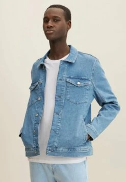 TOM TAILOR Denim Chaqueta Vaquera - Used Light Stone Blue Denim