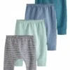 Next 4 Pack Standard - Leggings - Teal Blue