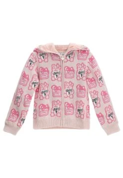 Guess Jacquard - Chaqueta De Punto - Mehrfarbe Rose