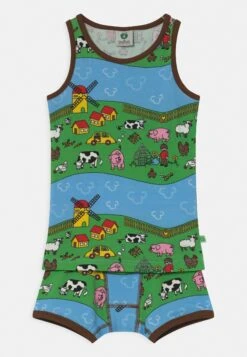 Småfolk Undertøj Dreng Bondegård - Conjunto De Ropa Interior - Green