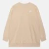 Nike Sportswear Club Crew - Sudadera - Sanddrift/White