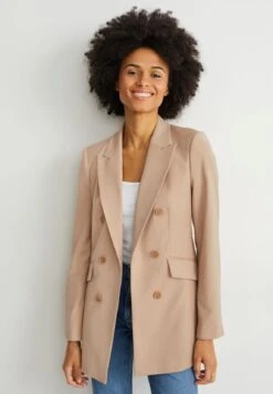 Abrigo Corto - Beige
