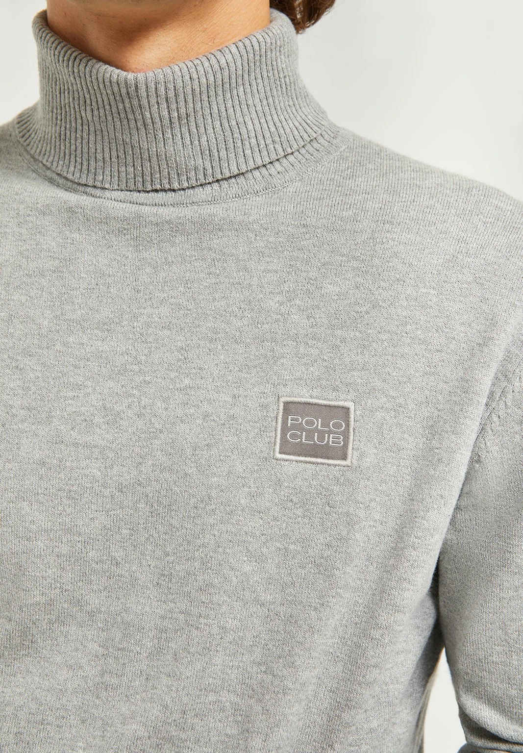 POLO CLUB Mit Rollkragen - Jersey De Punto - Grey Vigore - Imagen 5