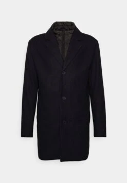 JACK&JONES Premium Jjtommy Insert Coat - Abrigo Clásico - Dark Navy