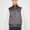 BELSTAFF Reversible Flash Circuit Gilet - Chaleco - Granite Grey/Neon Pink