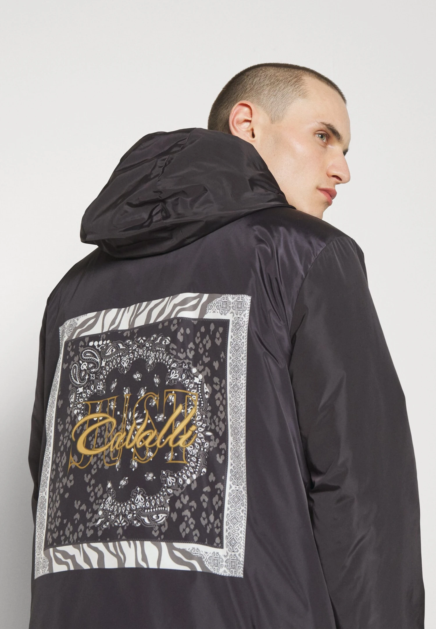 JUST CAVALLI Giubbotteria - Chaqueta De Entretiempo - Black - Imagen 5