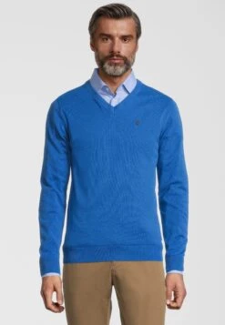 U.S. Polo Assn. V Ausschnitt - Jersey De Punto - Royal Blau