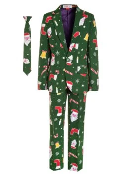 Opposuits Boys Santaboss Set - Traje - Dark Green