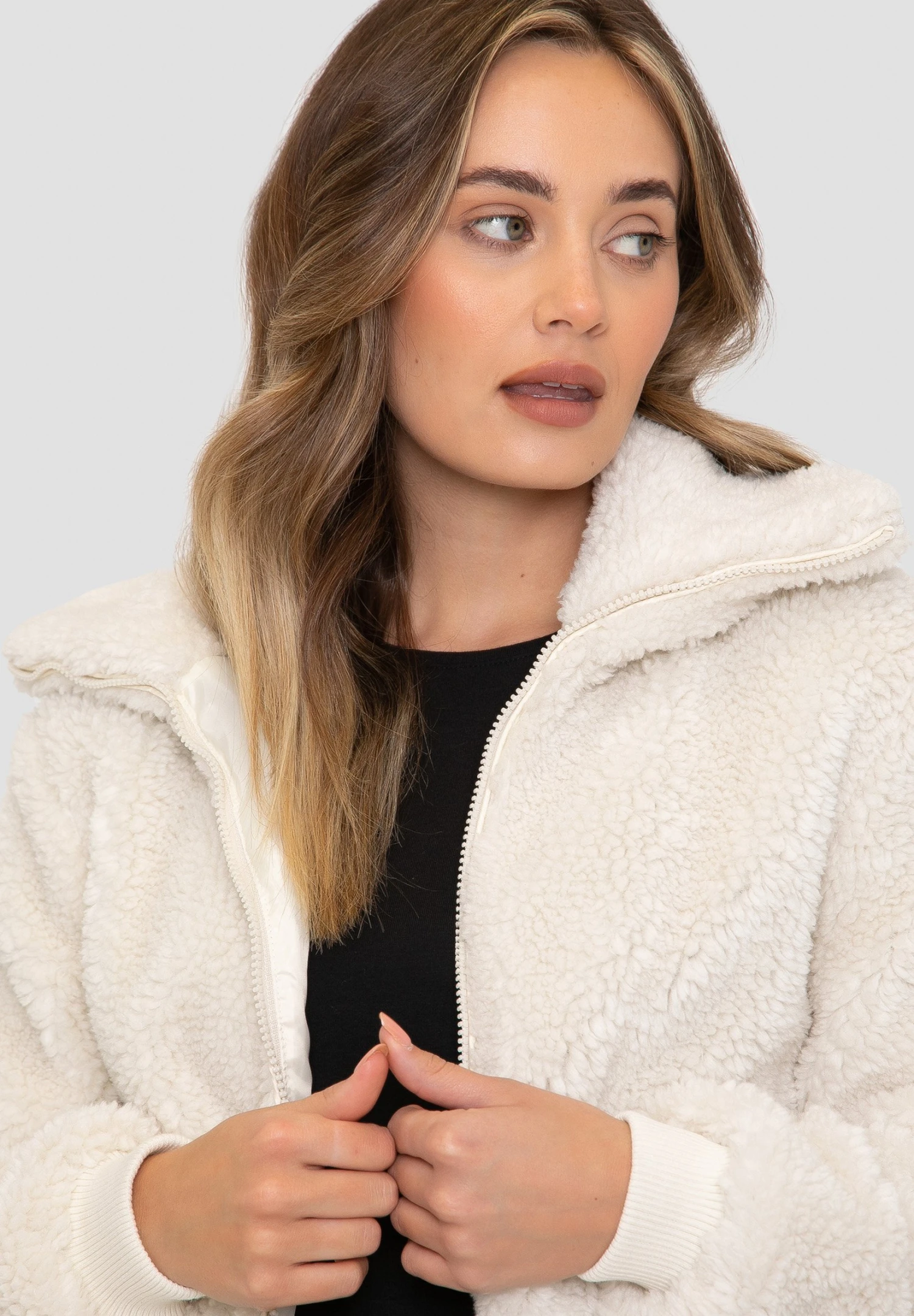 Threadbare Monkey Übergangsjacke - Chaqueta De Entretiempo - Cream - Imagen 4