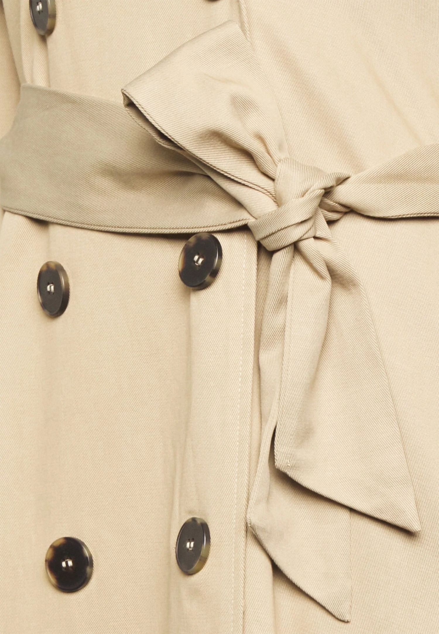 Selected Femme Slfnew Bren- Gabardina - Cornstalk - Imagen 3