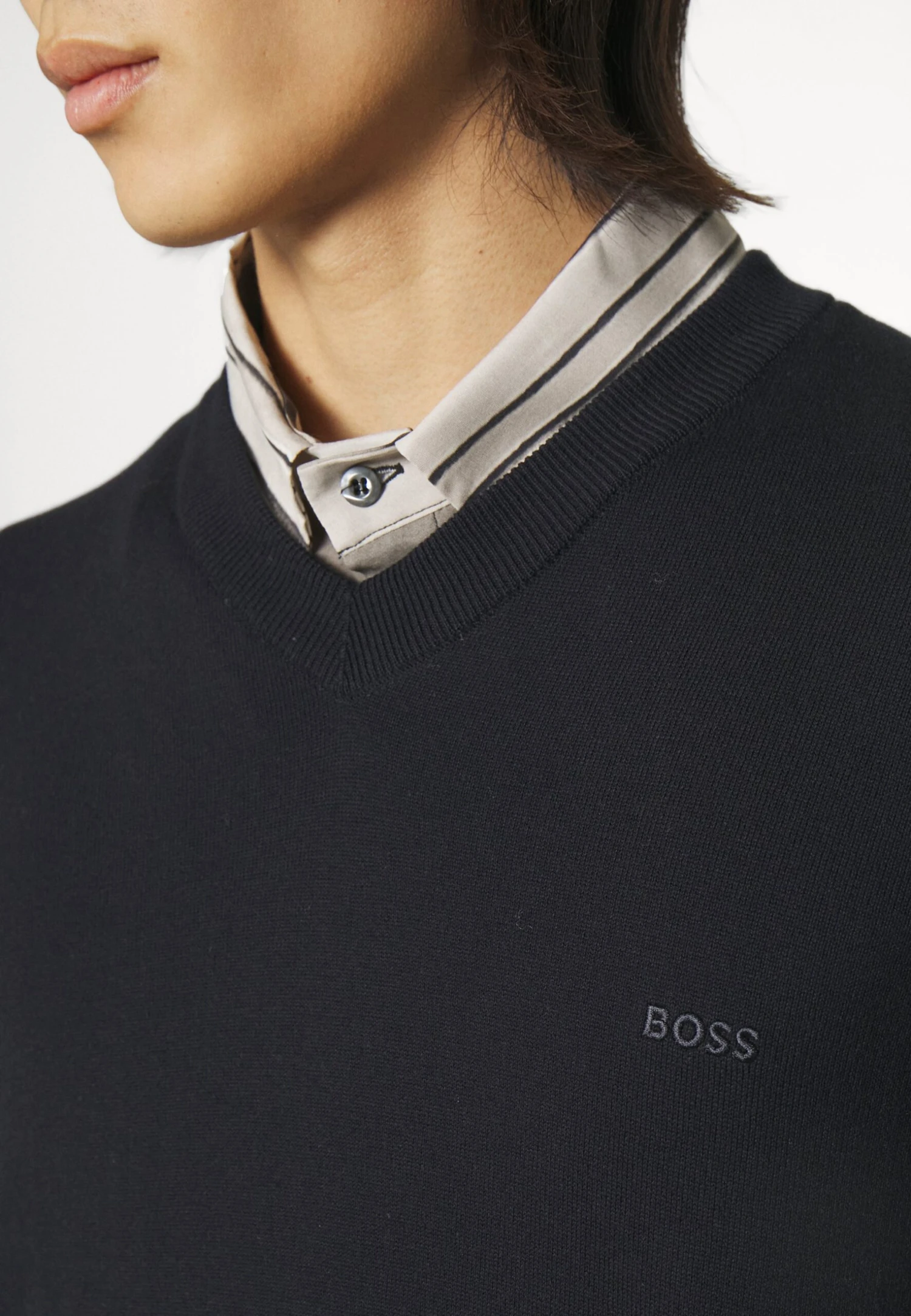 Boss Pacello - Jersey De Punto - Dark Blue - Imagen 6