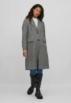 Vila Hahnentrittmuster - Abrigo Clásico - Birch