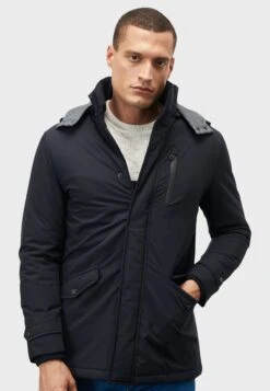 Standard Fit- Chaqueta De Entretiempo - Indigo