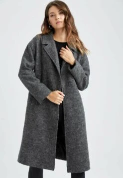 DeFacto Relax Fit - Abrigo Clásico - Grey