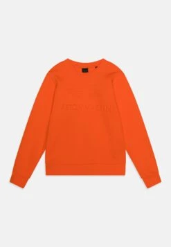 Hackett London Embossed Crew - Sudadera - Flame