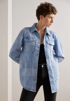 Marks & Spencer Patch - Abrigo Corto - Indigo Mix