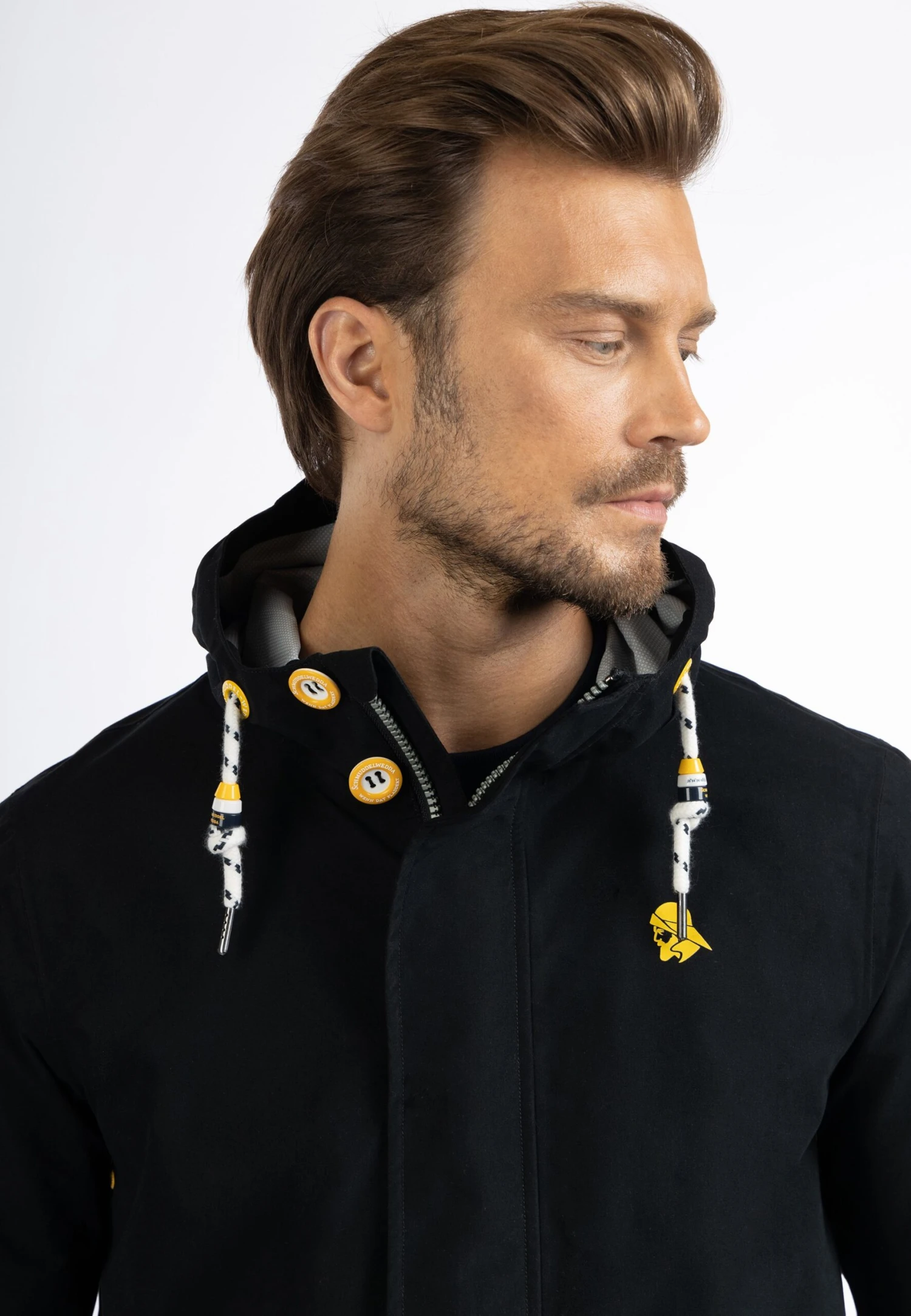 Schmuddelwedda Bridgeport - Impermeable - Schwarz - Imagen 5