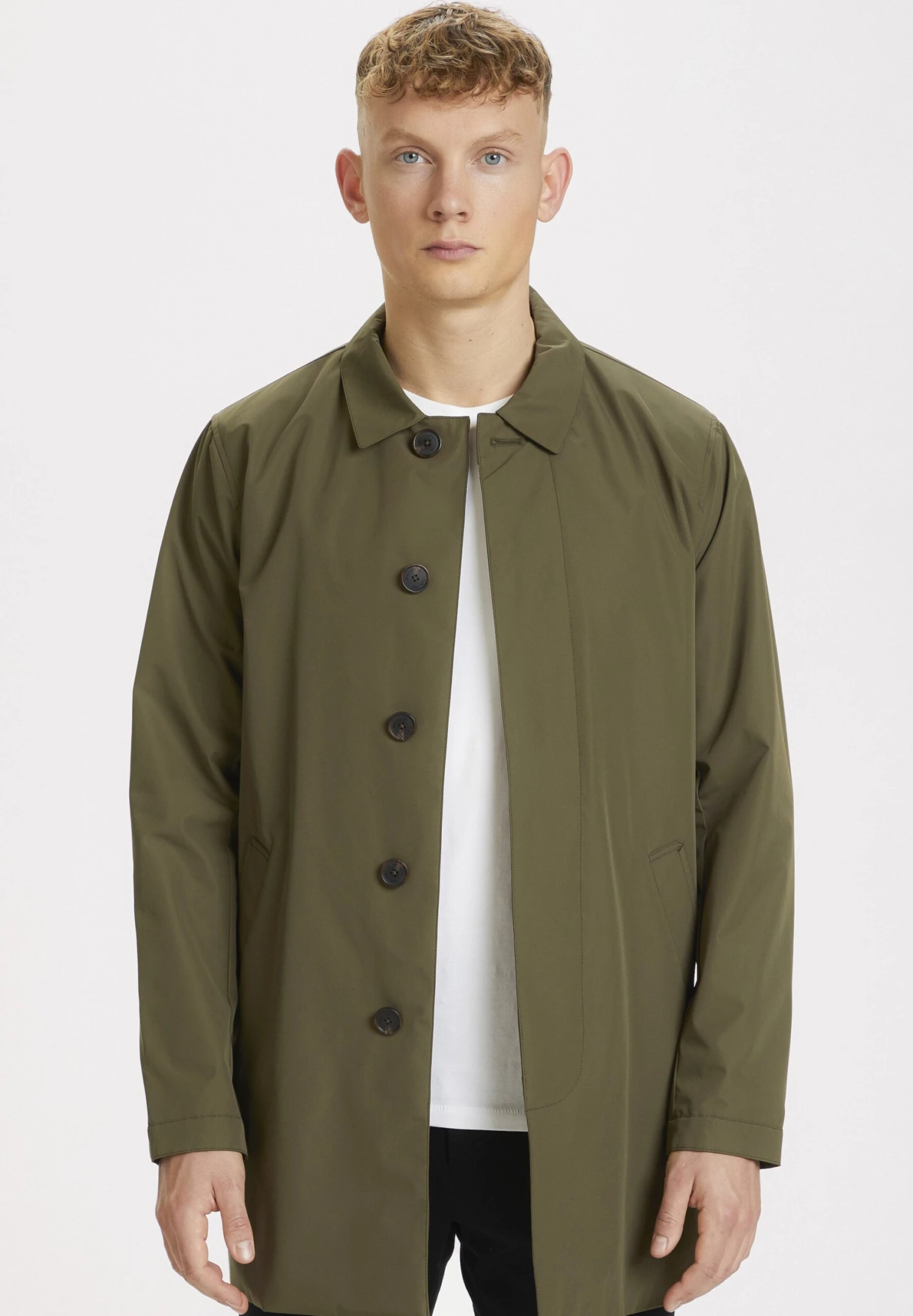 Matinique Abrigo Corto - Olive Night