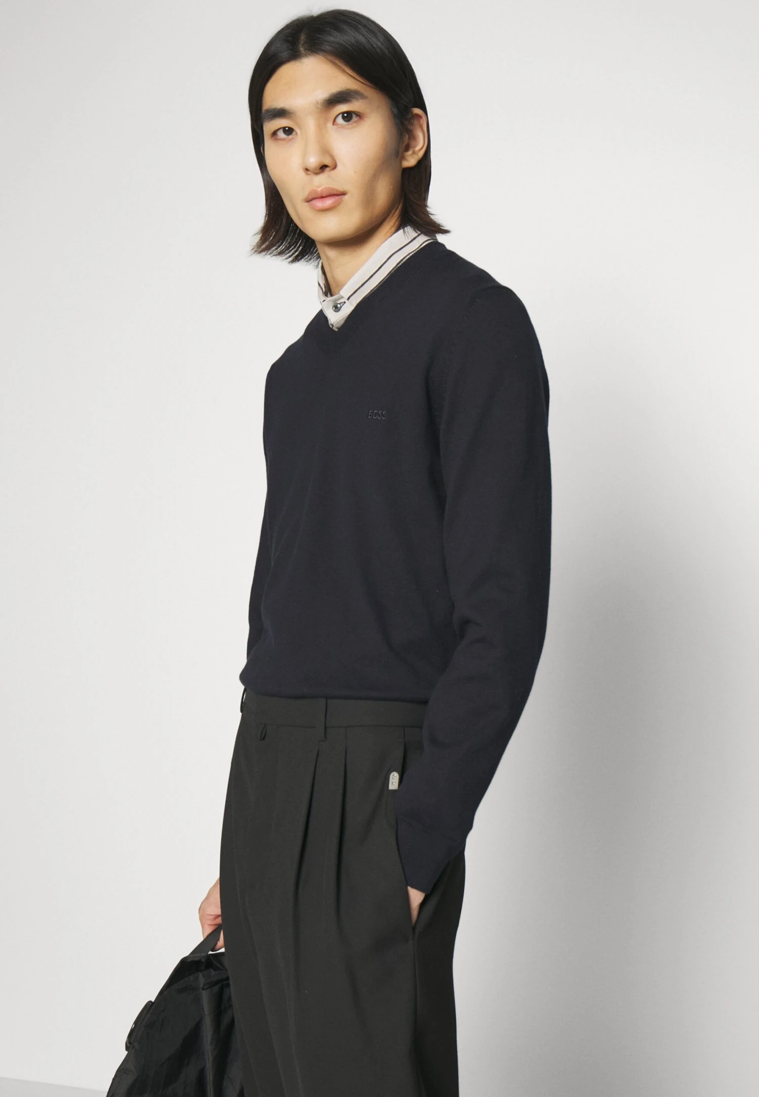 Boss Pacello - Jersey De Punto - Dark Blue - Imagen 4