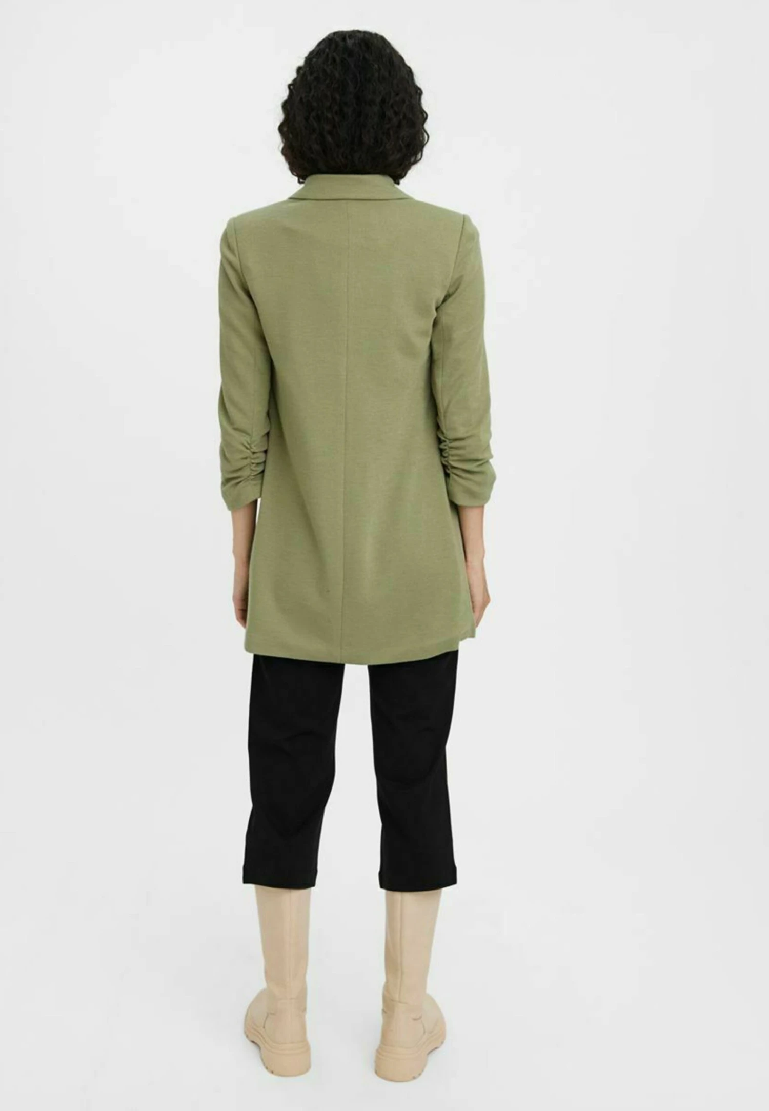 Vero Moda Abrigo Corto - Oil Green - Imagen 3
