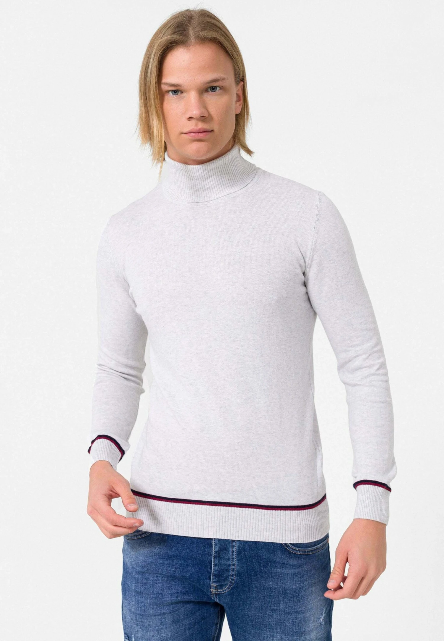 Jersey De Punto - Ecru Melange - Imagen 5