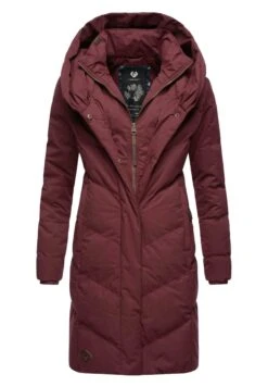 Ragwear Natalka - Abrigo De Invierno - Wine Red