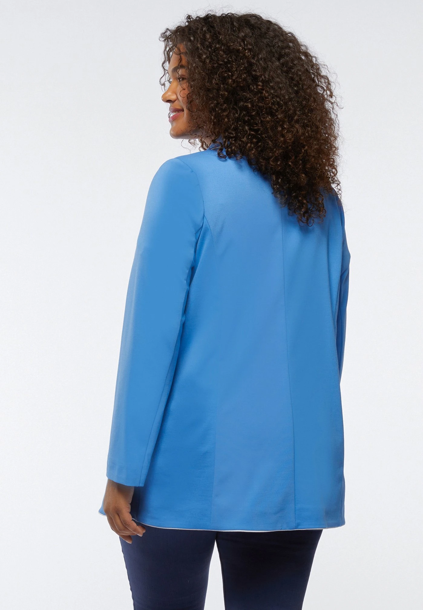 Avec Bords - Abrigo Corto - Azzurro - Imagen 3