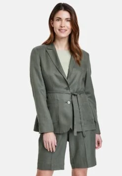 Gerry Weber Langarm Gefüttert Mit Bindegürtel - Abrigo Corto - Olive