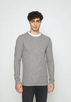 Boss Tempest - Jersey De Punto - Light Pastel Grey