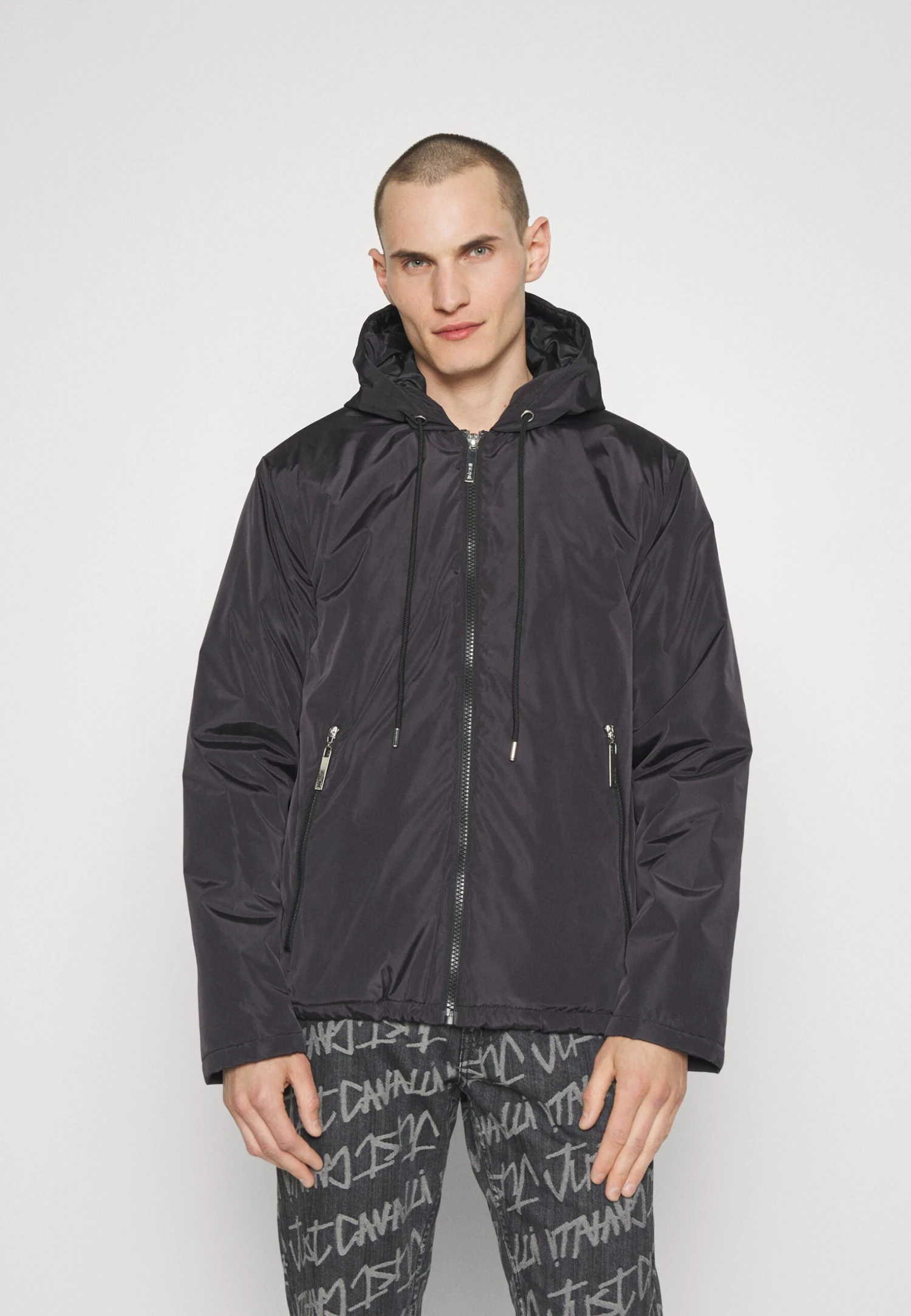 JUST CAVALLI Giubbotteria - Chaqueta De Entretiempo - Black - Imagen 3