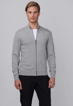 Chaqueta De Punto - Grey Melange