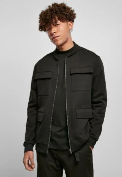 URBAN CLASSICS M65 Sweat Bomber - Chaquetas Bomber - Black