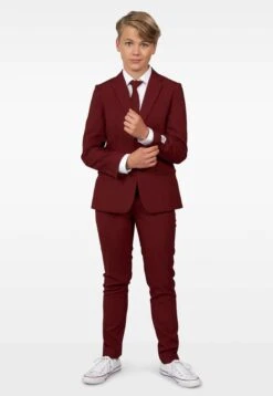 Opposuits Set - Traje - Dark Red
