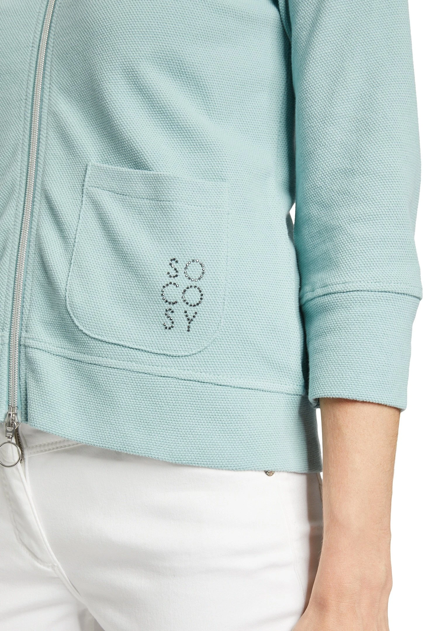 Betty Barclay Shirt Mit Reissverschluss - Chaqueta Fina - Aquifer - Imagen 5