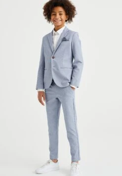 WE FASHION Met Stretch - Americana - Blau