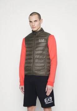 EA7 Emporio Armani Waistcoat - Chaleco - Dark Grey