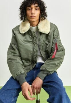 Alpha Industries Chaquetas Bomber - Vintage Green