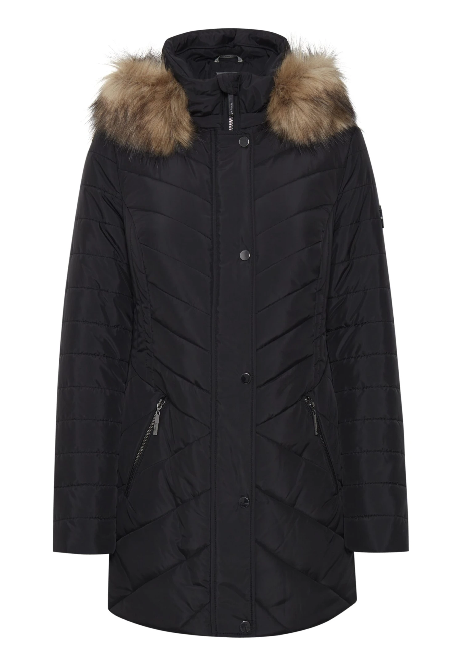 Fransa Frbavest 2 Outerwear - Abrigo De Invierno - Black - Imagen 6