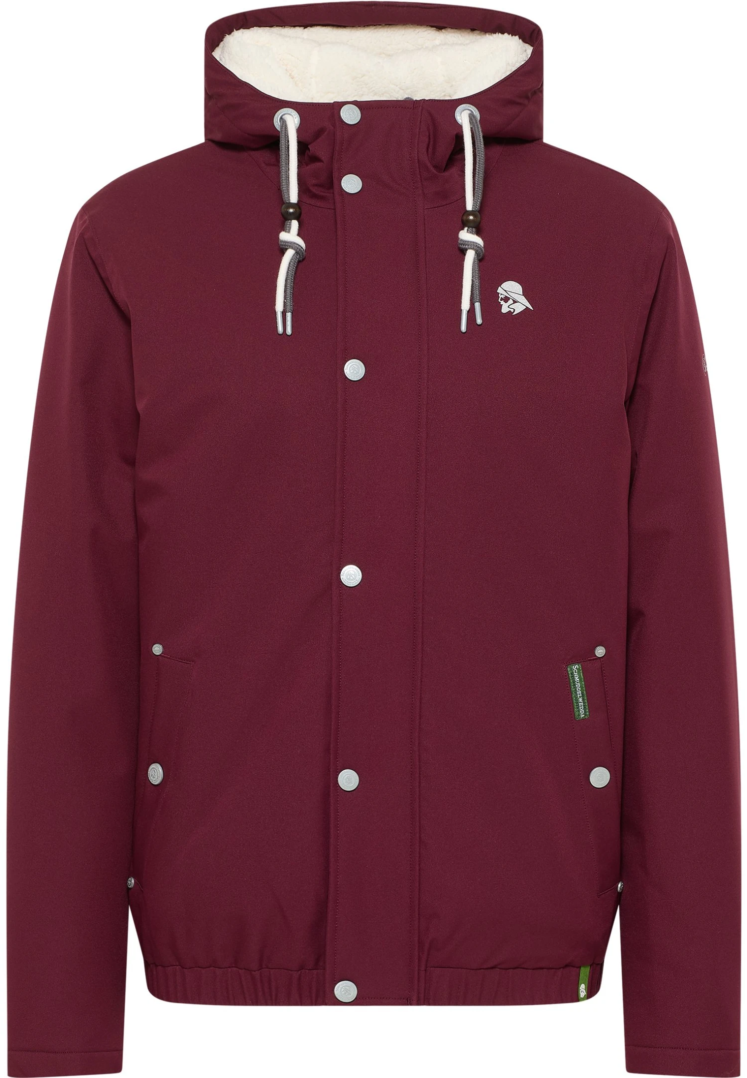 Schmuddelwedda Chaqueta De Invierno - Weinrot - Imagen 5