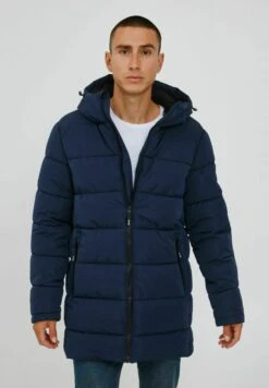 Indicode Jeans Idhersh - Abrigo De Invierno - Navy