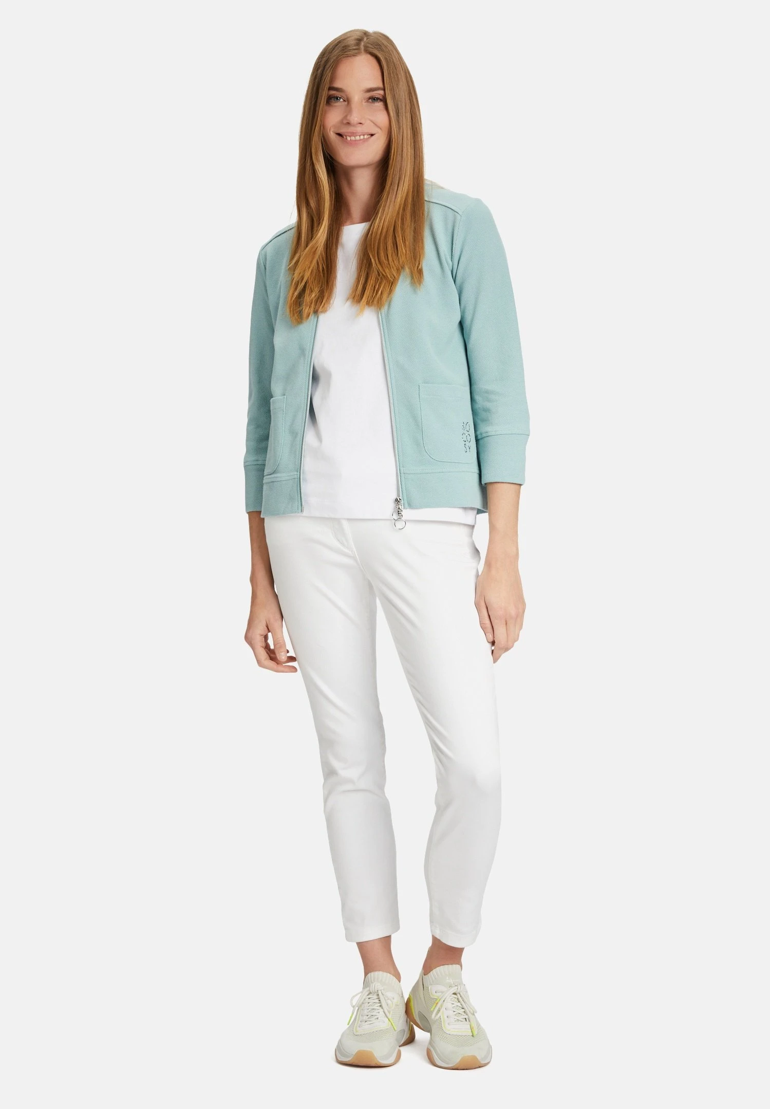 Betty Barclay Shirt Mit Reissverschluss - Chaqueta Fina - Aquifer - Imagen 2